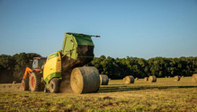 Krone-round-baling